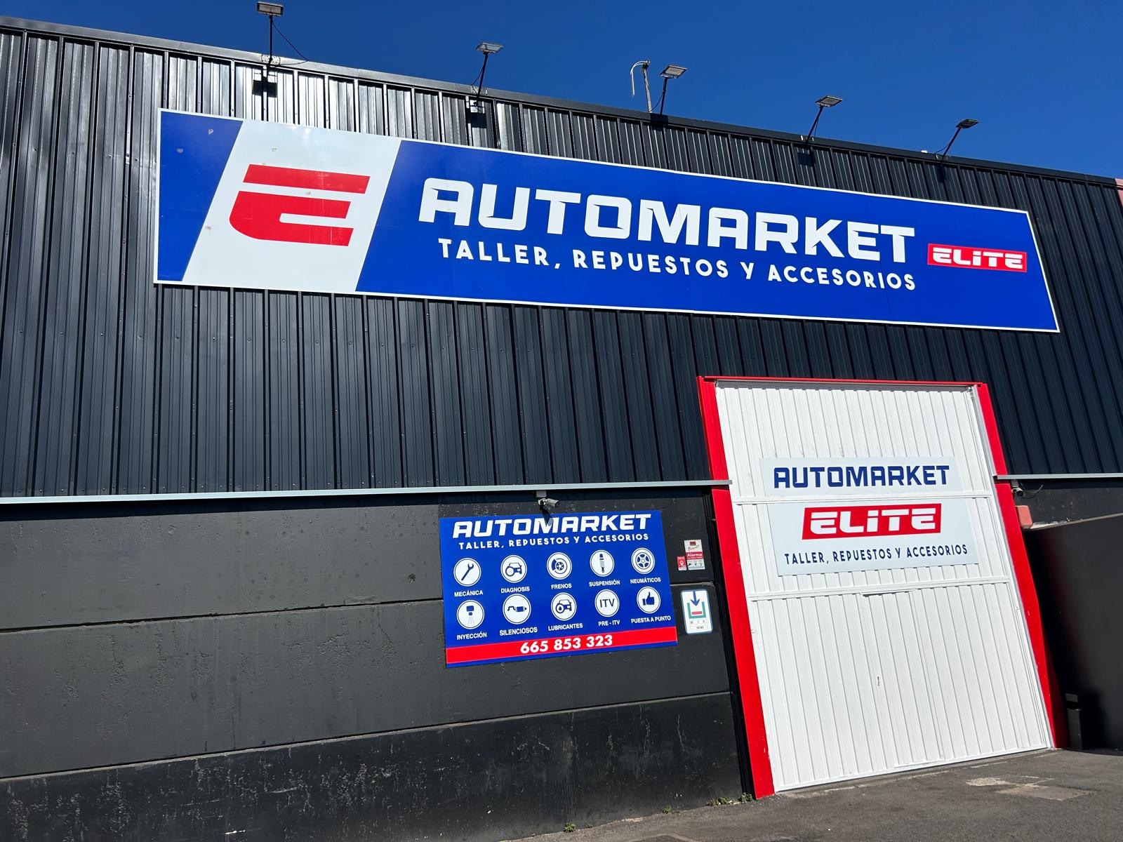 Fachada de Automarket El Cuchillete - Taller, Repuestos y Accesorios - Red ELITE